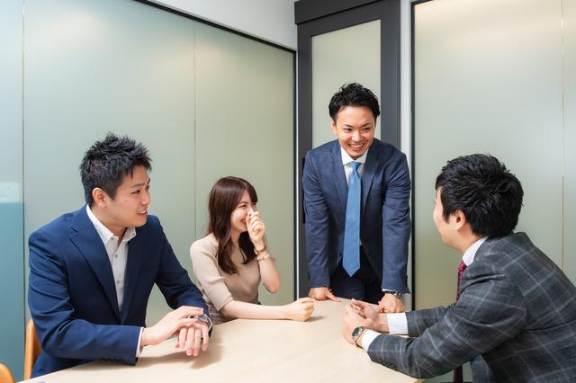 風通しの良い環境を目指し、社長は常に従業員との会話を大事にしている。