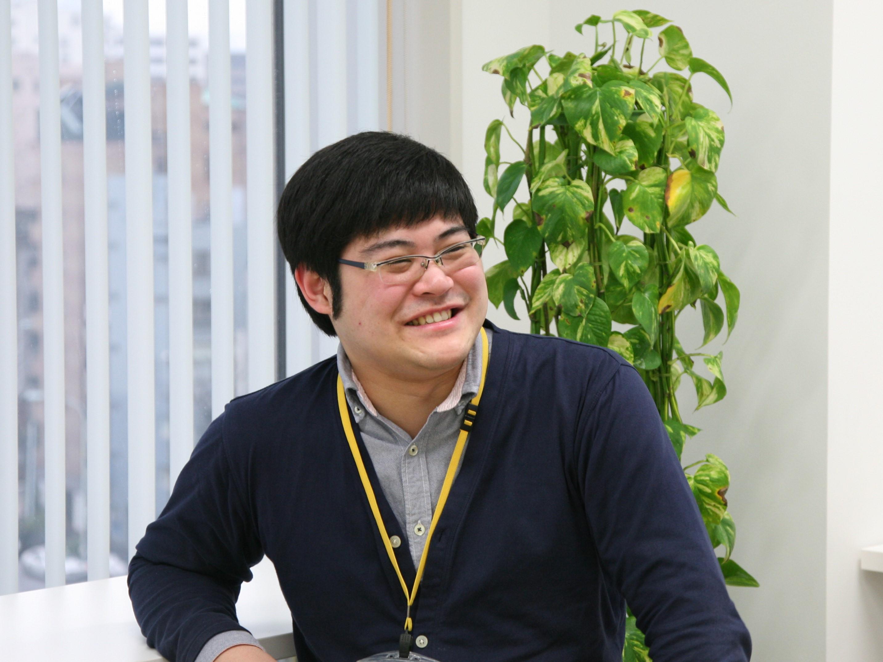 全社横断プロジェクト(ANGEL)のメンバーの1人。通常の業務の枠を超えて、さまざまな組織の人とやり取りできる点も面白い。