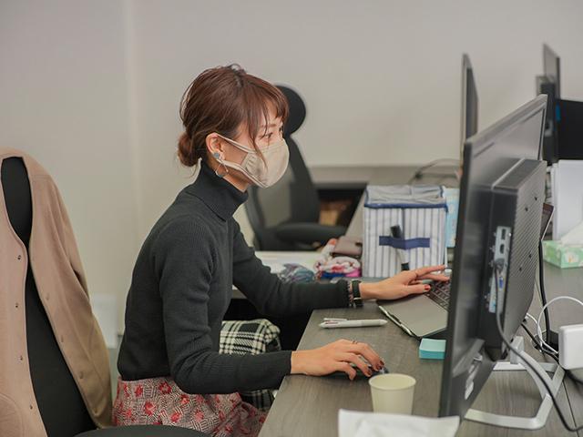 やりたいことを発信すれば、チャレンジする機会が与えられる。能動的に動ける人を求めている。