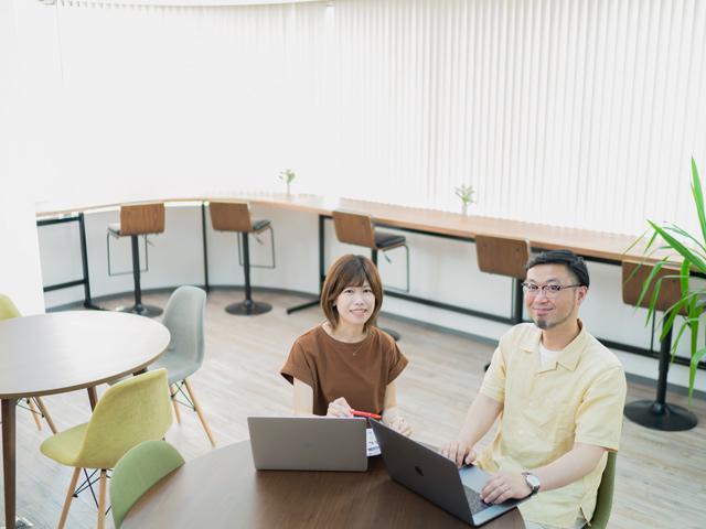 適度なゆとりを持ちながら業務に励んでおります。