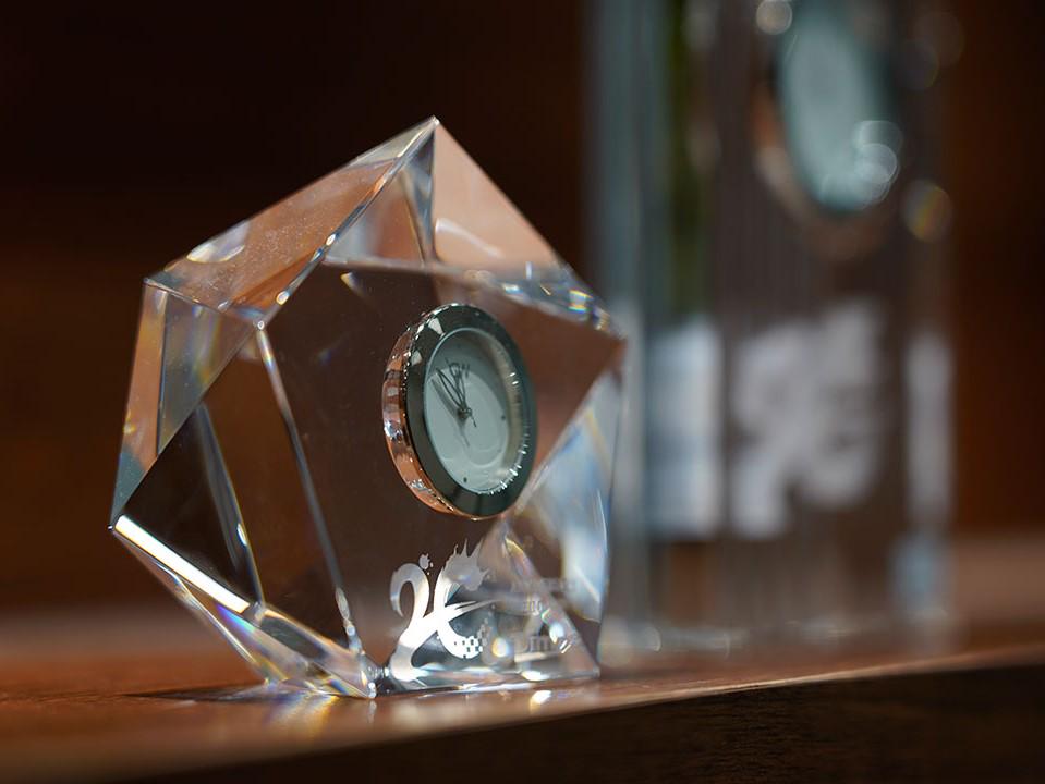 20周年記念ノベルティの時計