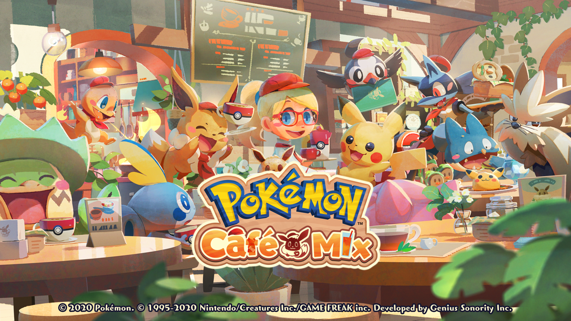 『Pokémon Café Mix』は2020年のGooglePlay「キュート & カジュアル部門」受賞!