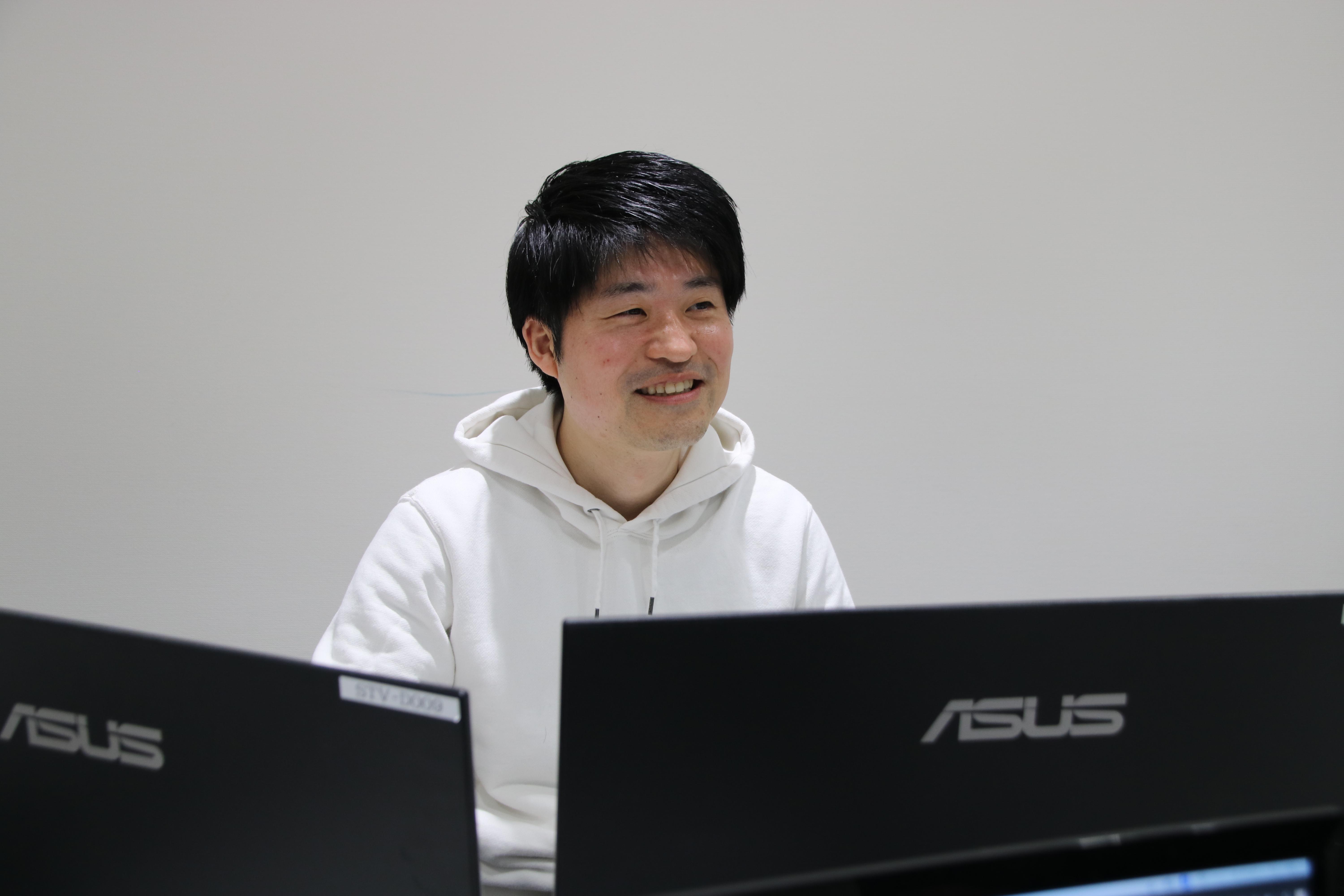 技術部門　取締役　串田栄二
富山県出身
好きな言葉：
Done is better than perfect