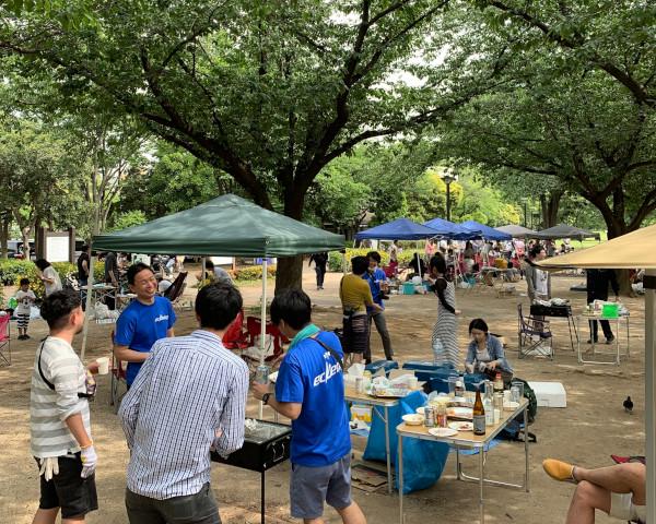 バーベーキュー大会。心理的安全性の高いチームに向けた懇親会。
