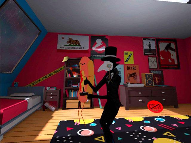 随時コミュニーケーションをとりながら、些細なアイディアでも言いやすい関係性を構築している。
写真はVRChatによる社内レクリエーションの様子。