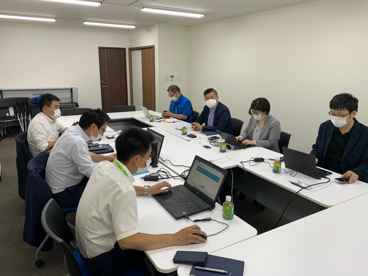 大手損害保険代理店　保険プロジェ様を交えての自社開発製品「保険日記」のMTです。