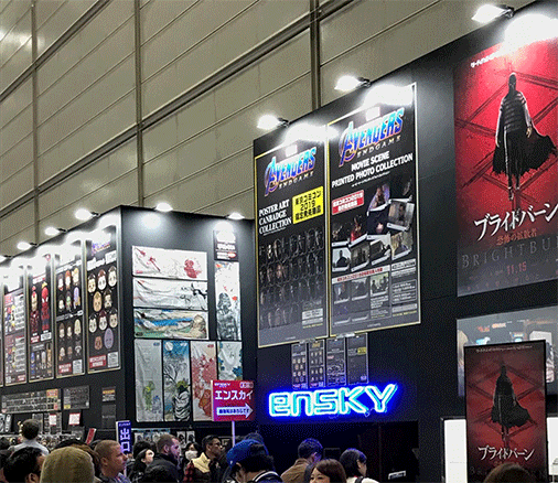 扱うIPもインディーズ系なものからワールドワイドタイトルまで様々。