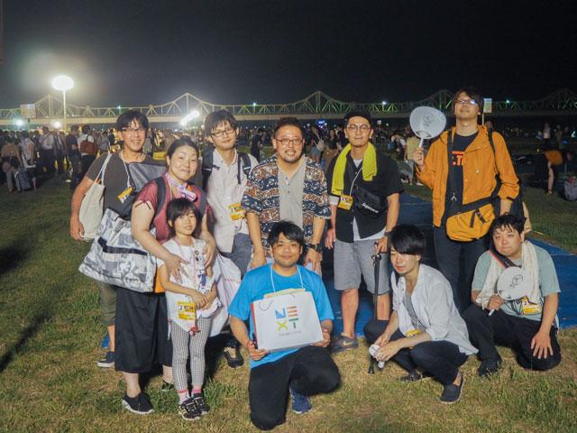 長岡の花火大会に社員で参加するなど、仕事だけでなくプライベートでも仲が良い。