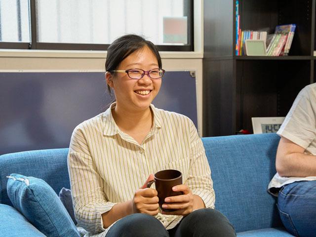 メンバーはほぼ中途採用だが、これからは台湾を中心に新卒採用を増やしていく。直近1年間での離職率は0で、定着率が高い。