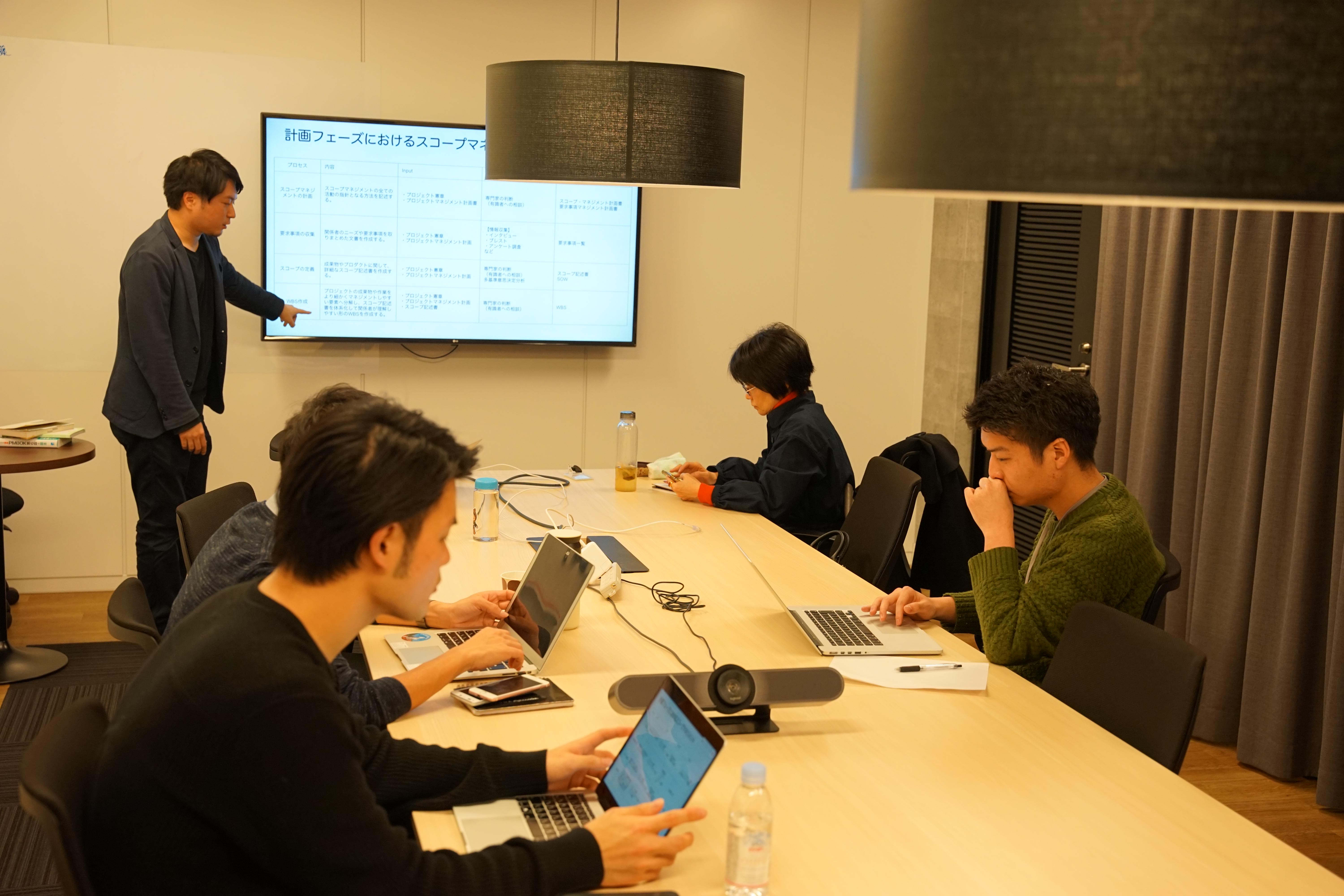 PM Dojoなどメンバー主催の勉強会も行っています。