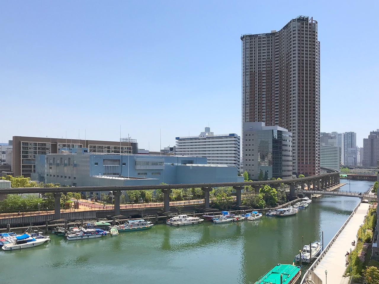 気持ち良い風の吹くウォーターフロント