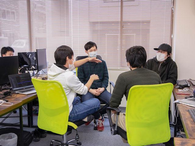 企業風土は、人を育て、みんなで成長するという文化。