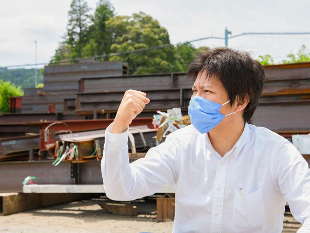 今後はこれまでに培った技術力を武器に、耐震補強事業、クレーン事業と、事業領域を拡大していく計画である。