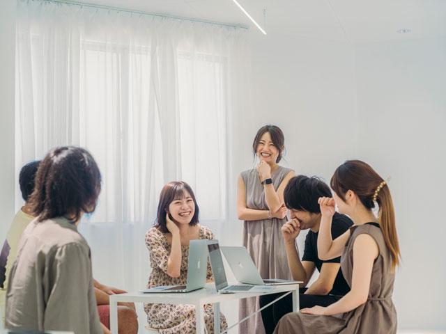 20代の若いメンバーも多く、年齢に関係なく活躍できる。