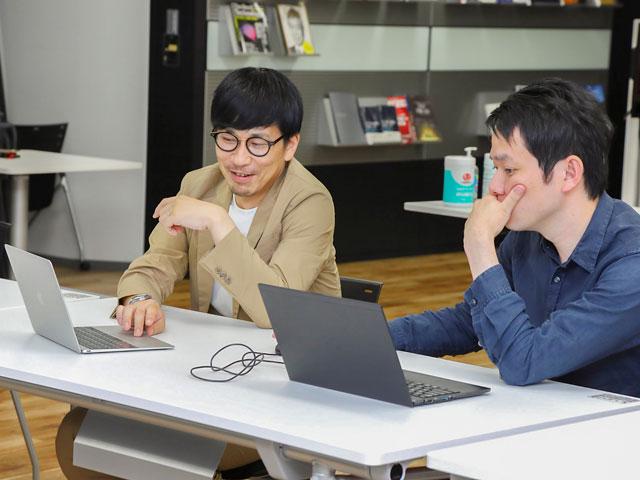 他の事業部と横断的に協力しながら、スピーディに仕事を進められる環境も同社の魅力の一つ。