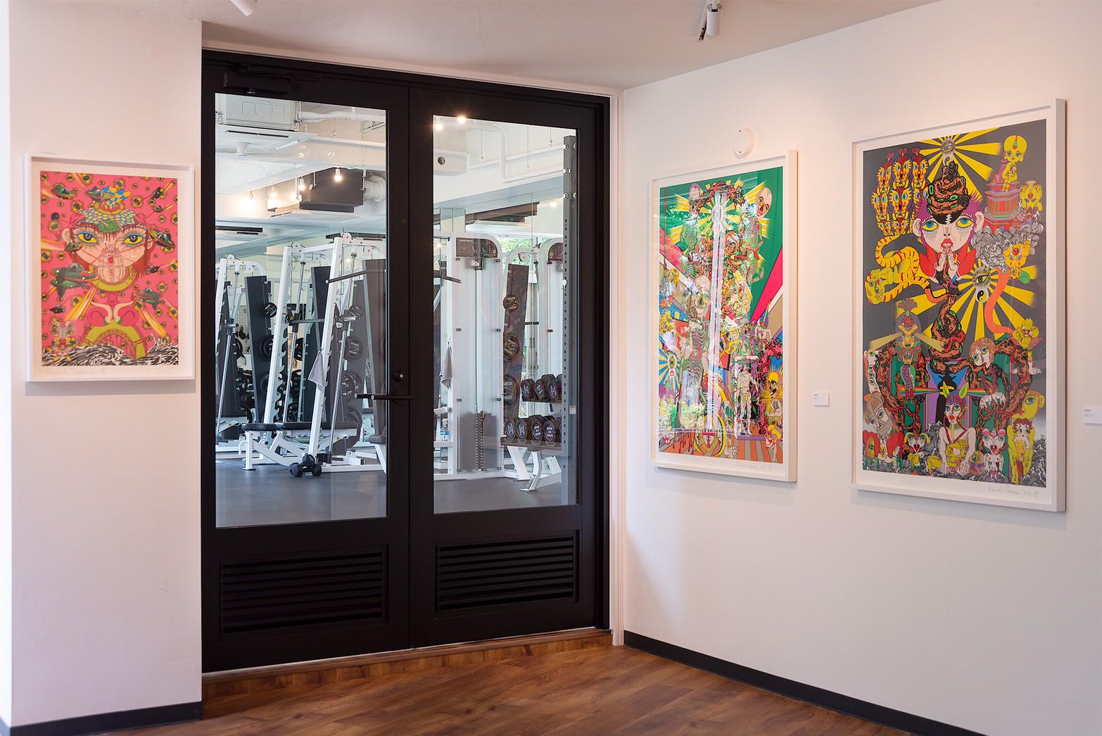 スペースや空間を活用したオフィスで、のびのびと働くことができる。