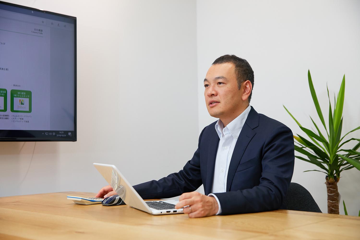 取締役兼紹介事業部マネージャー　大島氏