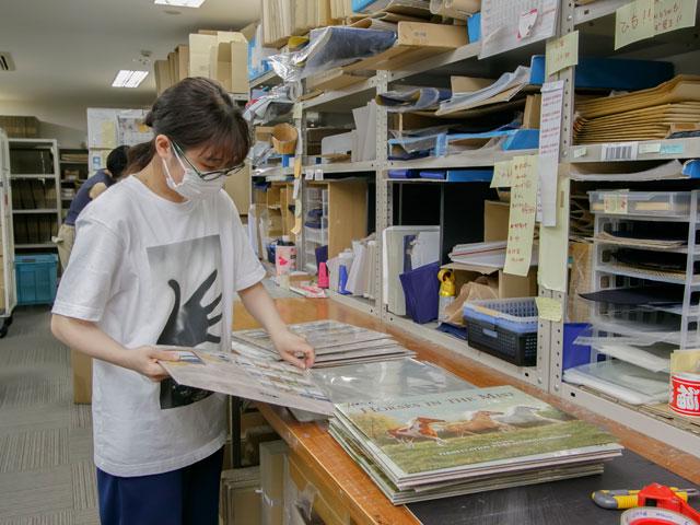 業界では類を見ない多彩な商品を自社倉庫で管理・デリバリー。