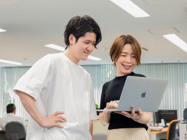 社内のプロ人材と連携しながら、やりたいことに挑戦できる環境だ。