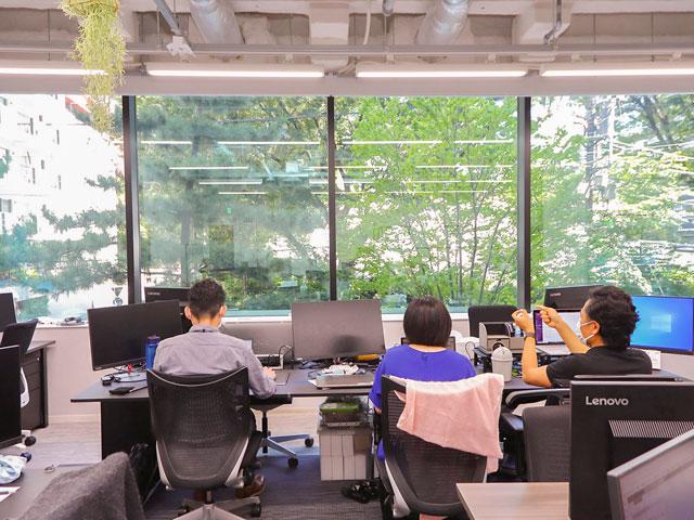 高度な基幹系ソフトウェア開発やIoT機器の設計・開発にも参画でき、専門的な技術も身に付く環境。