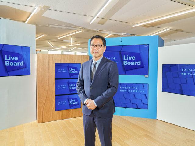 「Learn together and Grow together.」 を合言葉に一緒にLIVE BOARD、デジタルOOH市場を盛り上げましょう（代表取締役社長 櫻井）