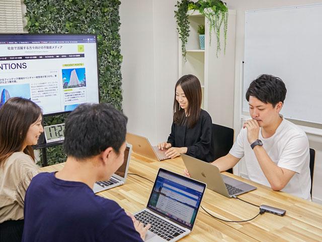 同社は、ITテクノロジーで新しいスタイルの不動産取引のマーケットプレイスを創造しようとしている、不動産Techカンパニーだ。