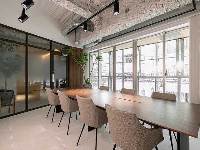 恵比寿駅徒歩2分のオフィス。