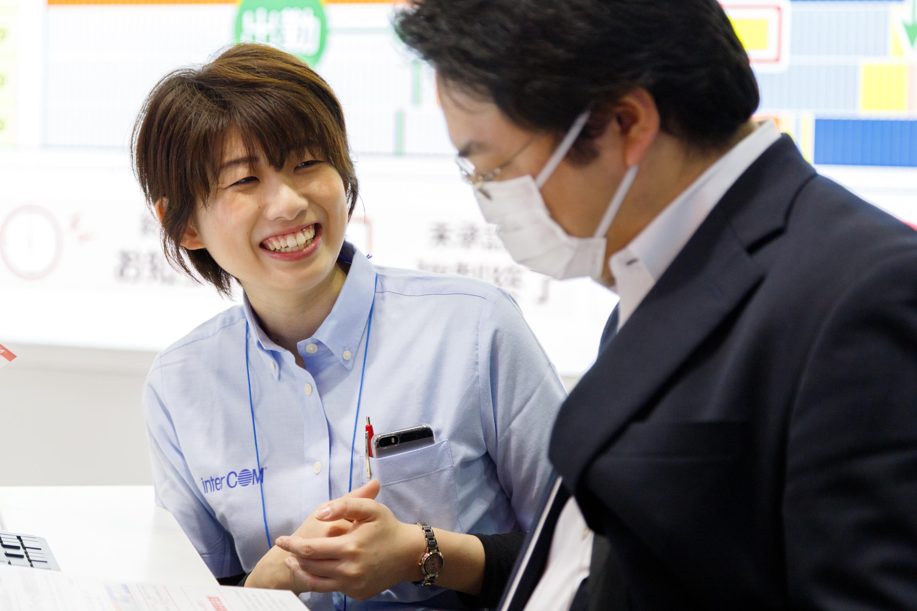 「商品とサービスを通して、顧客に“夢と感動”を提供したい！」。この言葉は社員一人ひとりにも共通した理念となっている。