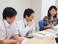 社内でのコミュニケーションは多い