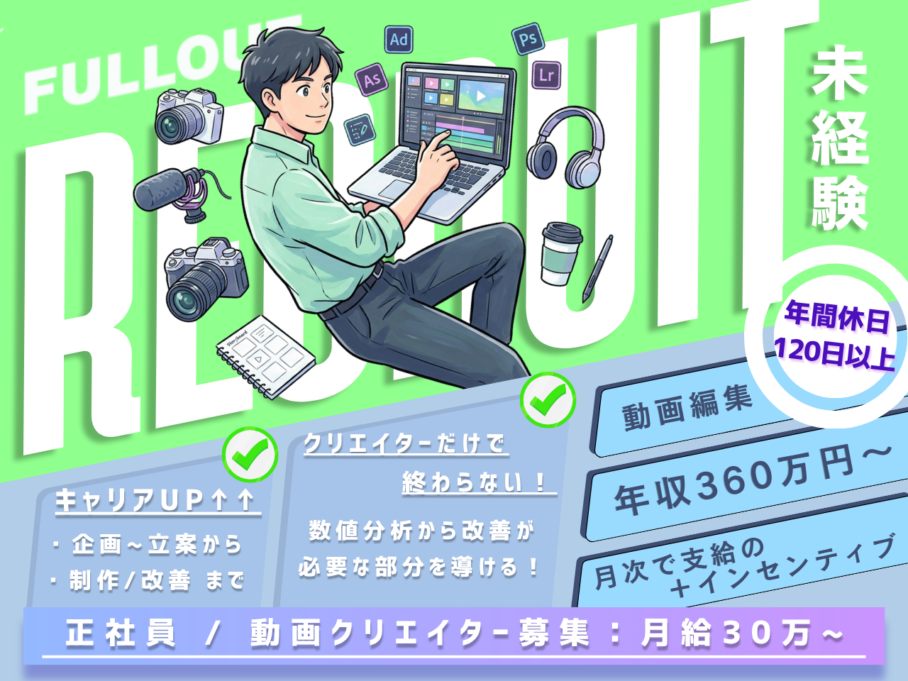 株式会社フルアウト 求人画像1