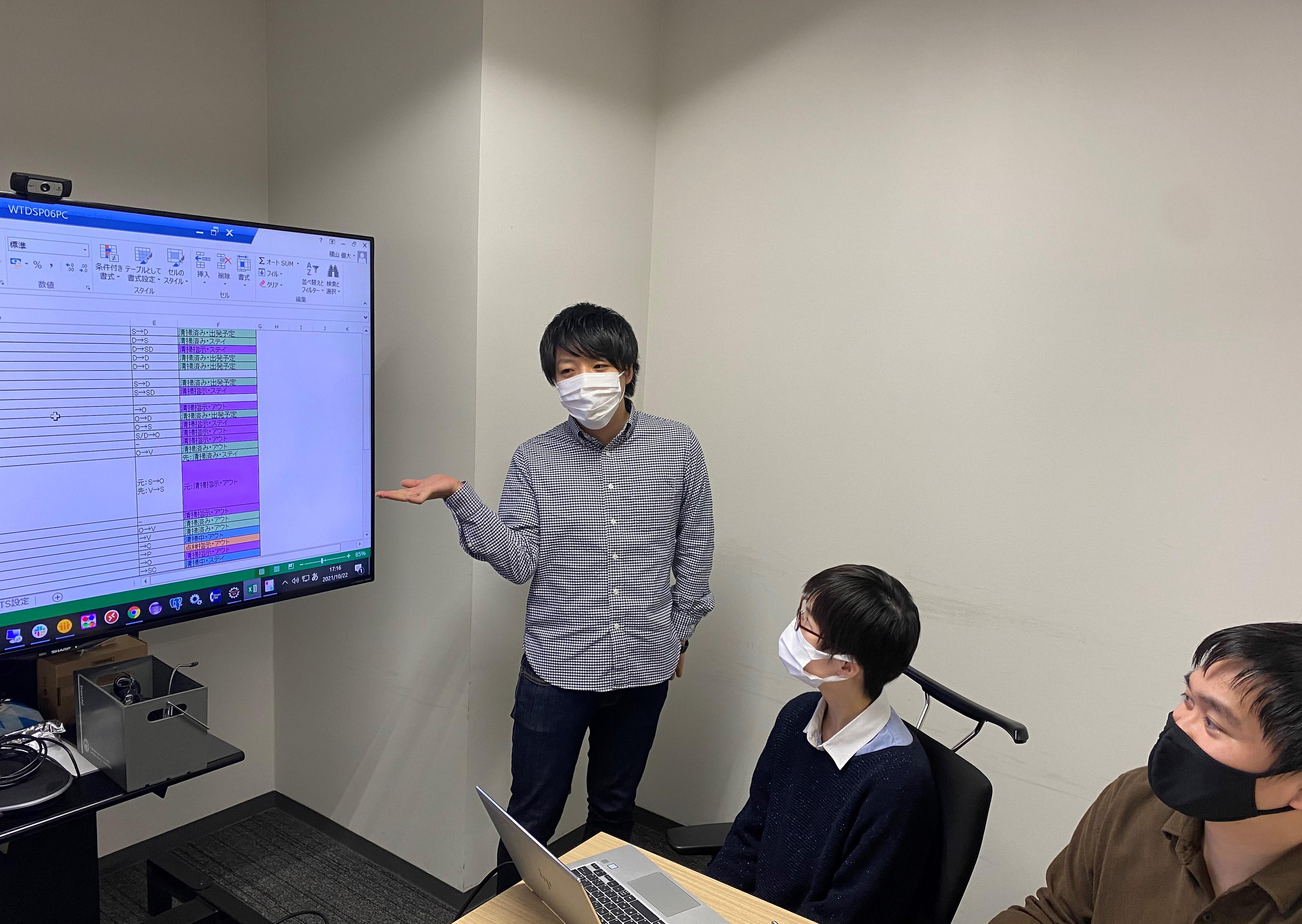 自社開発のため、客先常駐ではない。服装ももちろん自由だ。