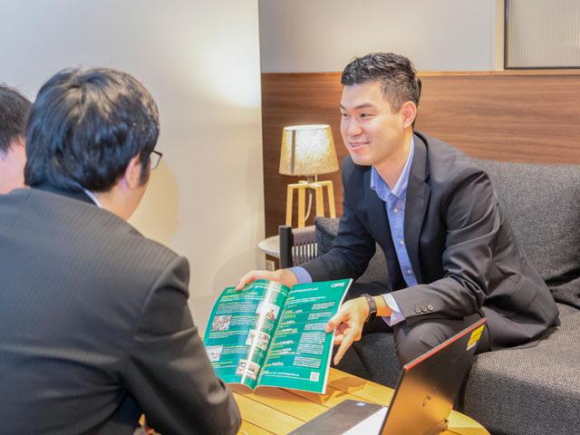 会社のイベントは社員主体に計画しています