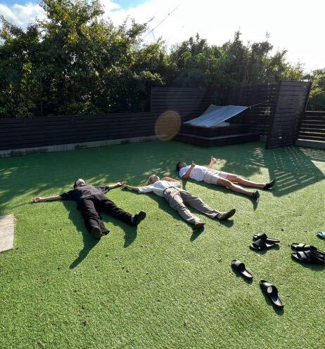 社内交流が活発な風土で、ランチや部活動といった交流がたびたびある。参加率は非常に高い。