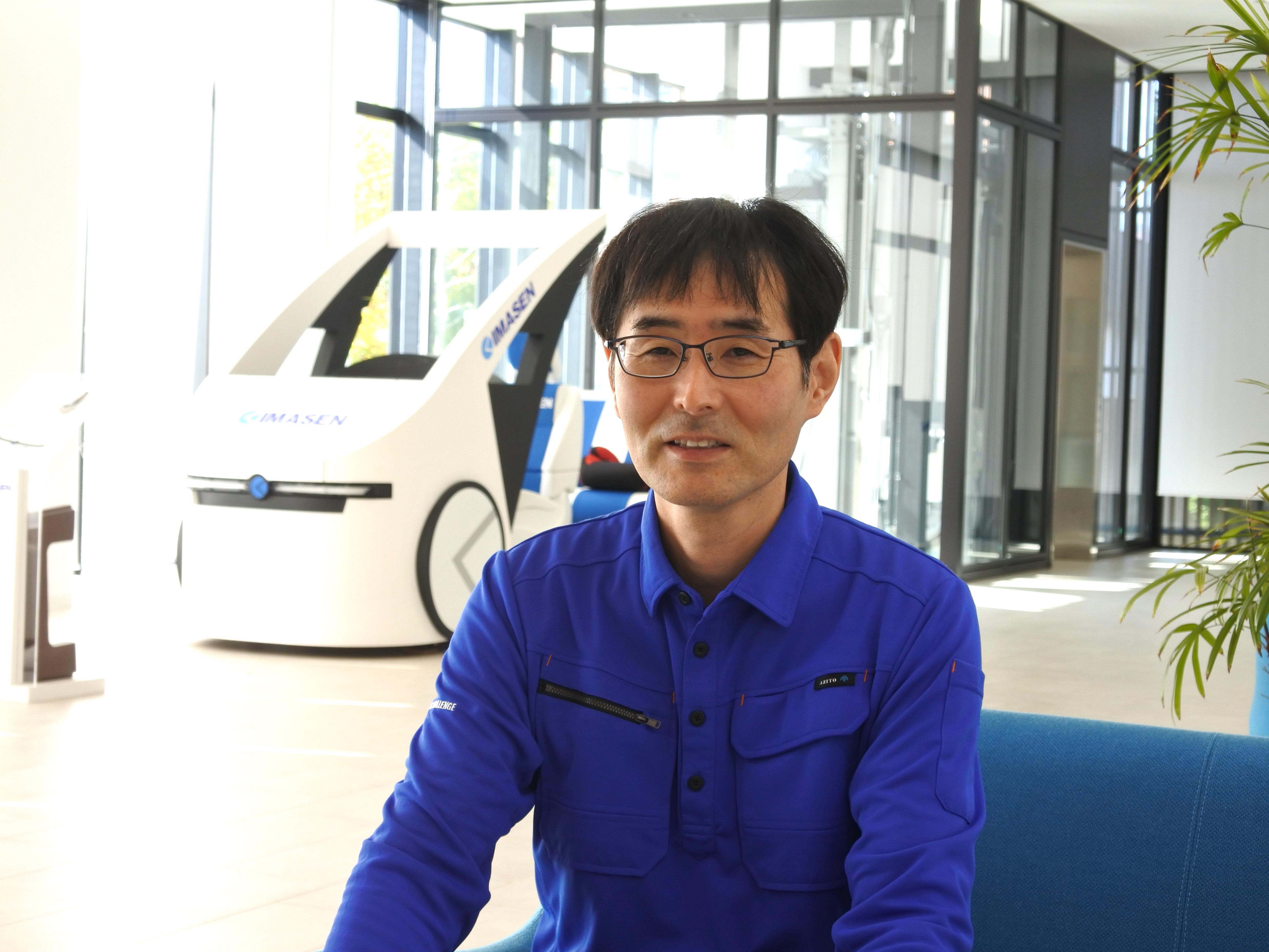 管理本部 執行役員 稲山氏がインタビューに快く応じてくれた。