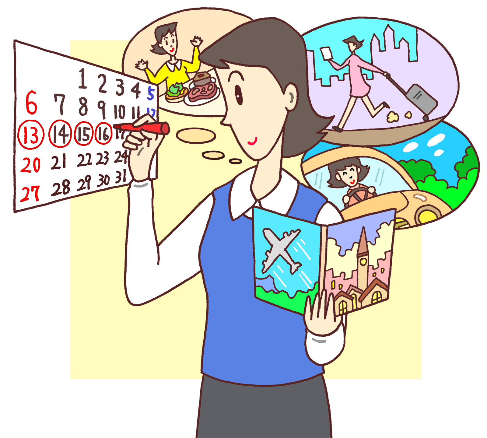 有給の残日数がなくなっても、現場を調整すれば有給として休暇をとれます！
また現場を調整すれば事前に会社に申告する必要もありません！