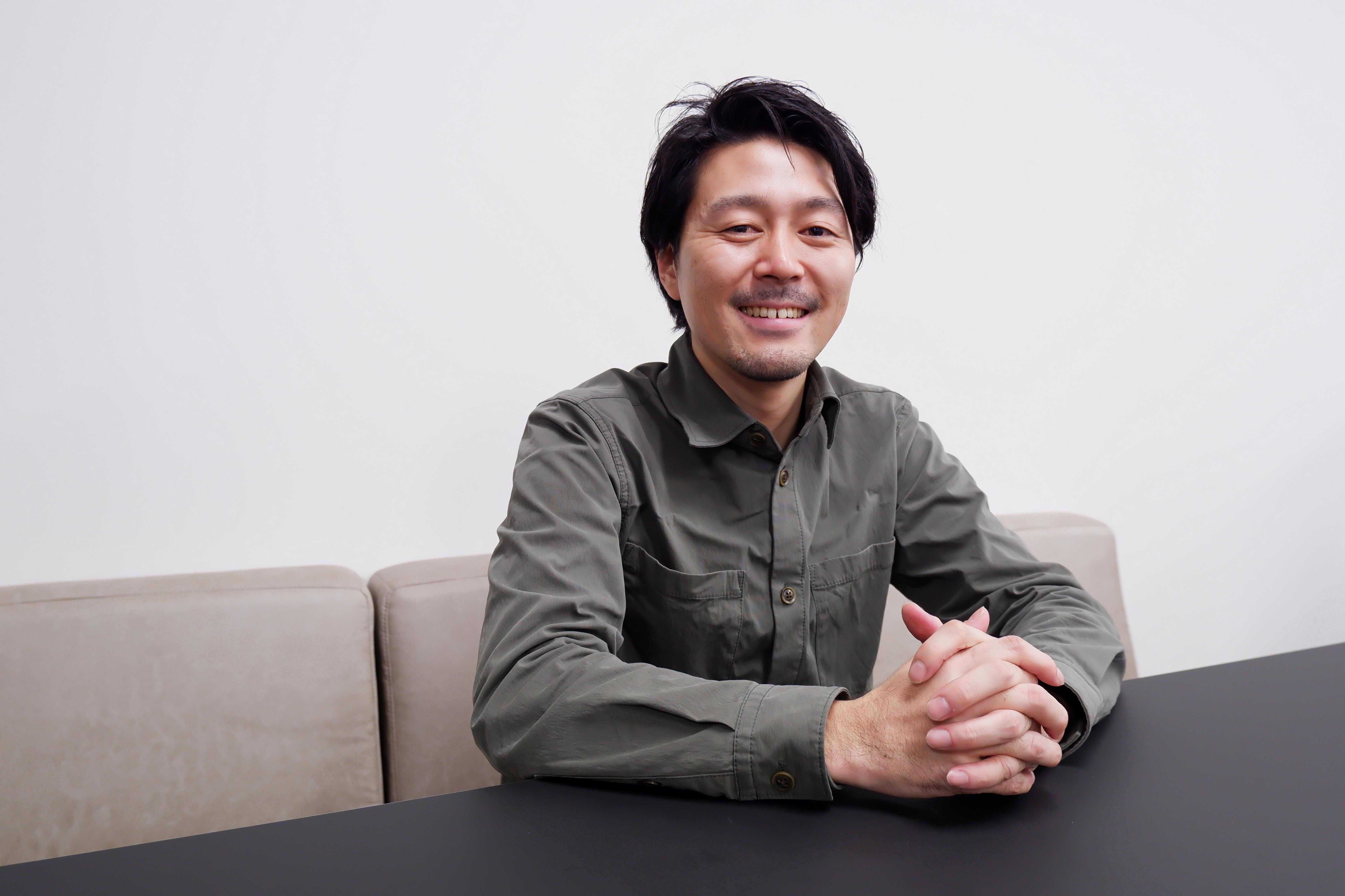 代表の餌取です！一緒にこれまでにない「当たり前」をつくっていきましょう！