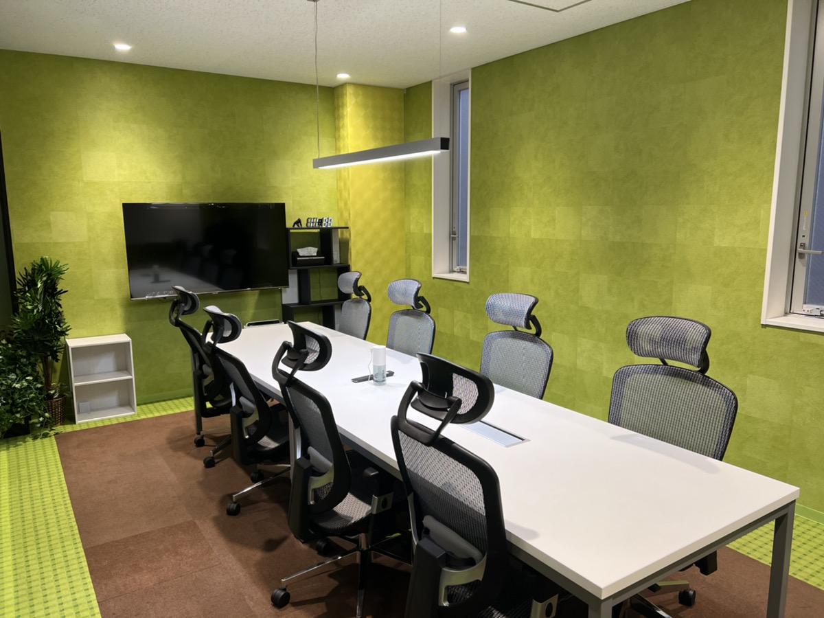 会議室（創業から4年間で3回の移転）