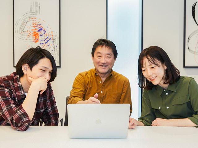 フルリモートのため、実はこの撮影で初めて対面したメンバー