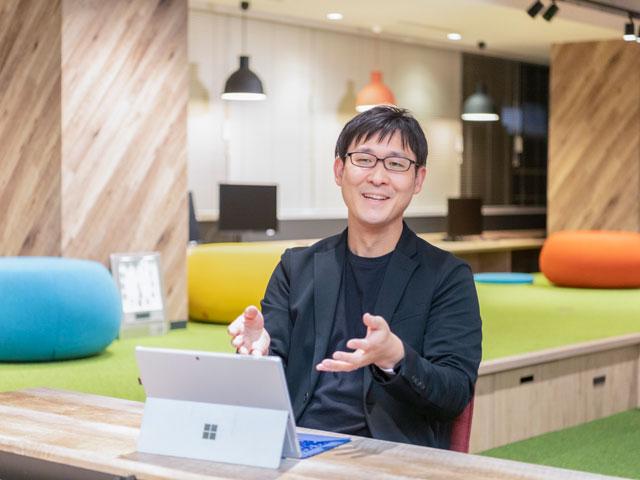 カスタマー部門を統括している中村氏。顧客課題も日々変化するスピードの早い業界なので新しいことを吸収して自律的に行動できる方が求められると強調されていた