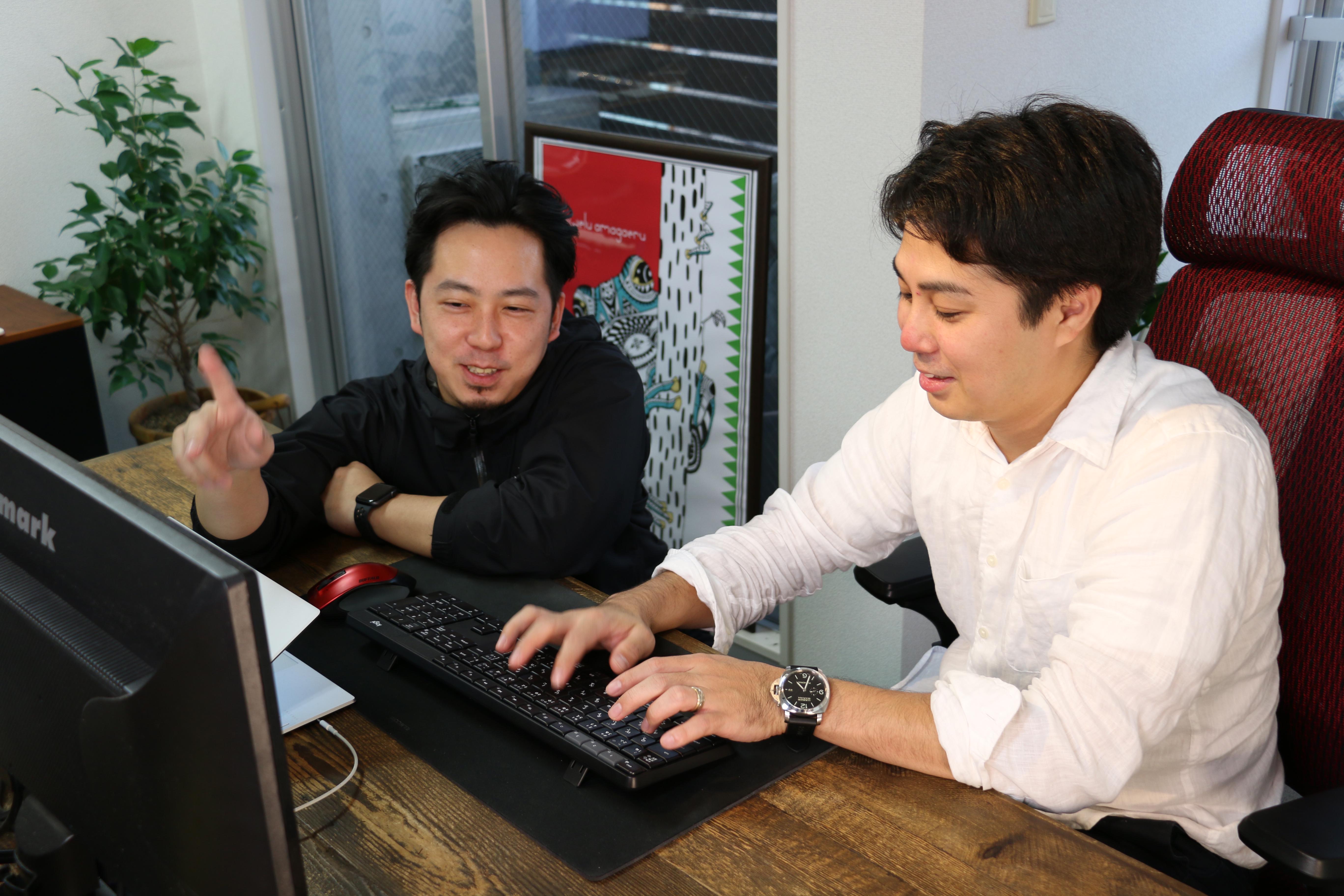 少人数だからこそ、会社にもクライアントにもダイレクトに貢献。やりがいも成長も大きいです