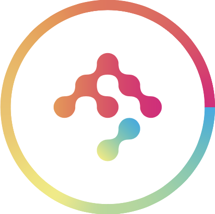 Fines HueRing

この変化する個体は、社員であり会社、クライアント、関係するひとびと。
それぞれはときにつながり、必要なときにははなれ、何(色)にもなれる変幻自在の組織。
それぞれの色は、明るい太陽(晴れ・自信)と、海と空(やさしさ)を表現。
色相環(HueRing)= 循環と変化をし続ける組織。
「F」x「変化する個体」x「個体=個性・DNA(色)」