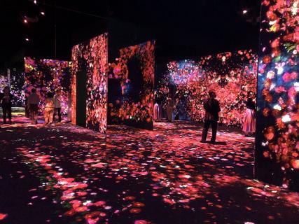 新築工事「MORI Building DIGITAL ART MUSEUM」空調衛生設備工事を手掛ける。