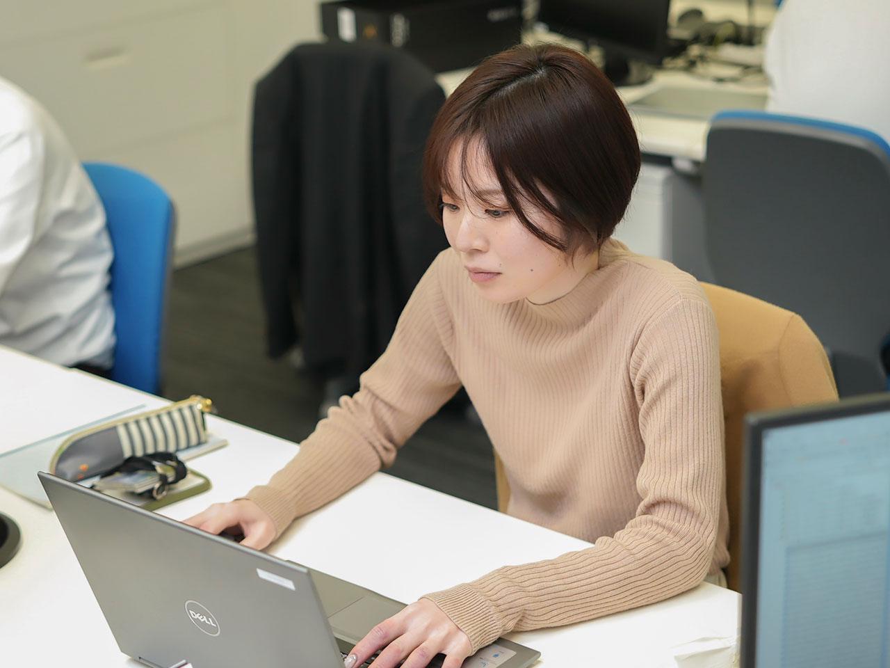 医療情報標準化に関する最先端技術を駆使して、次世代の製品やサービス開発に携われるのが同社の魅力だ。