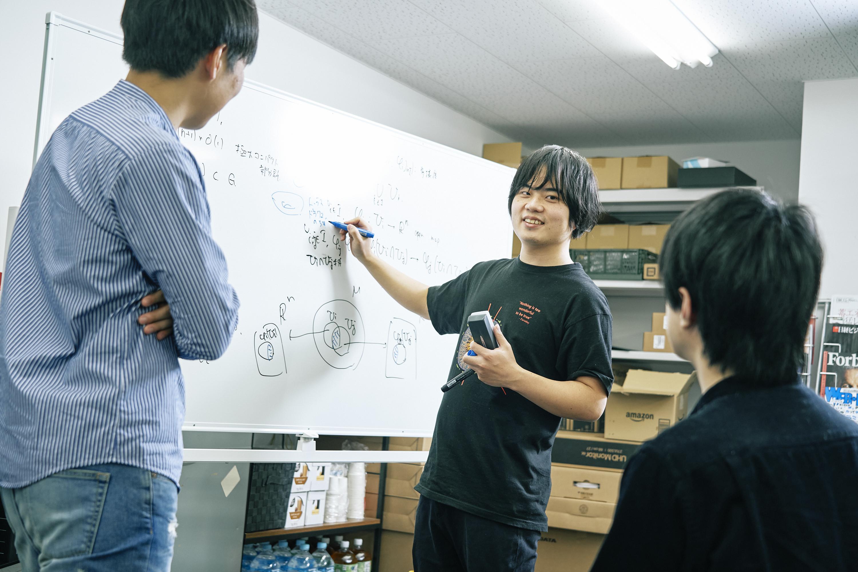 同社の特徴の一つは、現在世の中に存在するAIやIT技術、そして数学に関連した技術を組み合わせながら成果を上げていく事業スタイルだ。