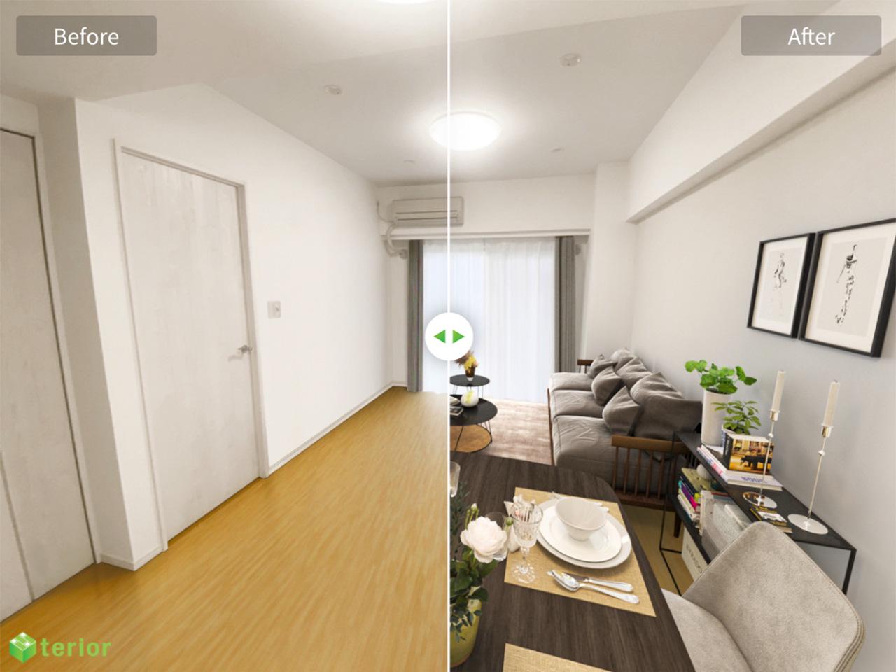 ラクナルではお部屋のバーチャルホームステージングなど、様々なCGVRコンテンツを提供しています。