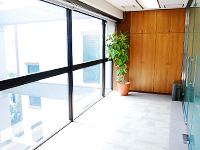 2010年8月に移転した自社ビル
光が多く、明るい社内となっている。