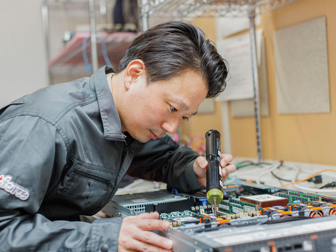 中小企業が必要とするサービスをワンストップで提供できるようにビジネス領域を広げてきた。