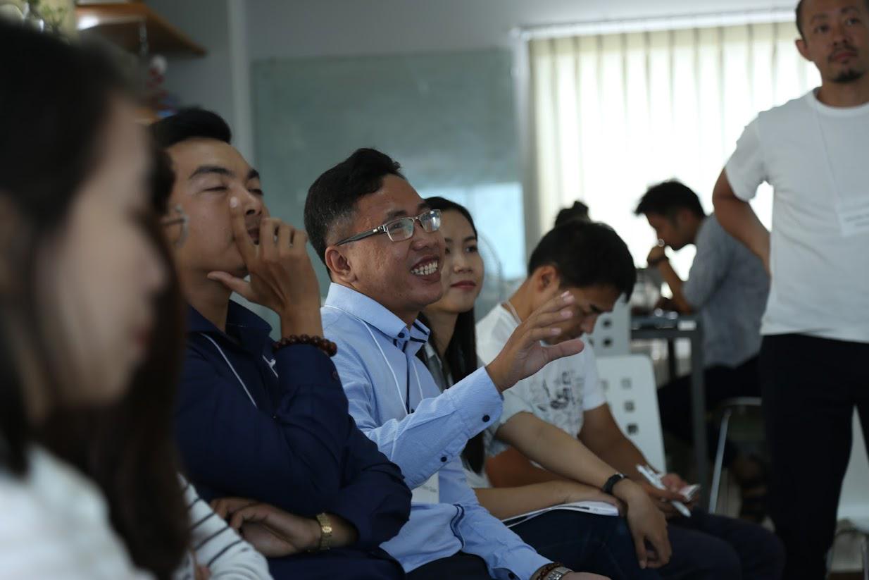 ベトナムでのワークショップの様子