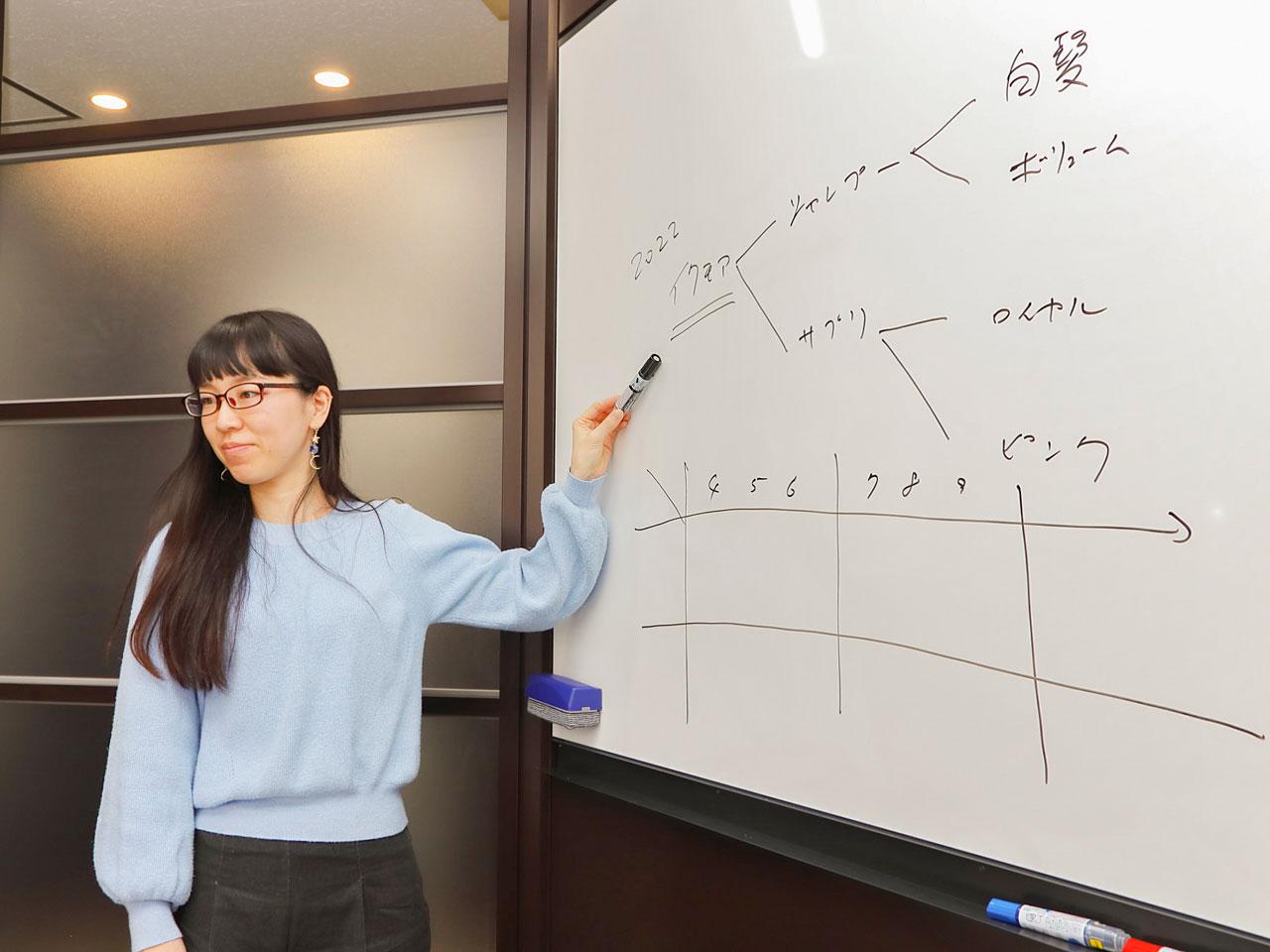 新商品や新ブランドの立ち上げ等、現状に留まることなく新しいことにチャレンジし続ける前向きな風土です。自身の可能性を広げながら、ブランドを一緒に盛り上げていってください。