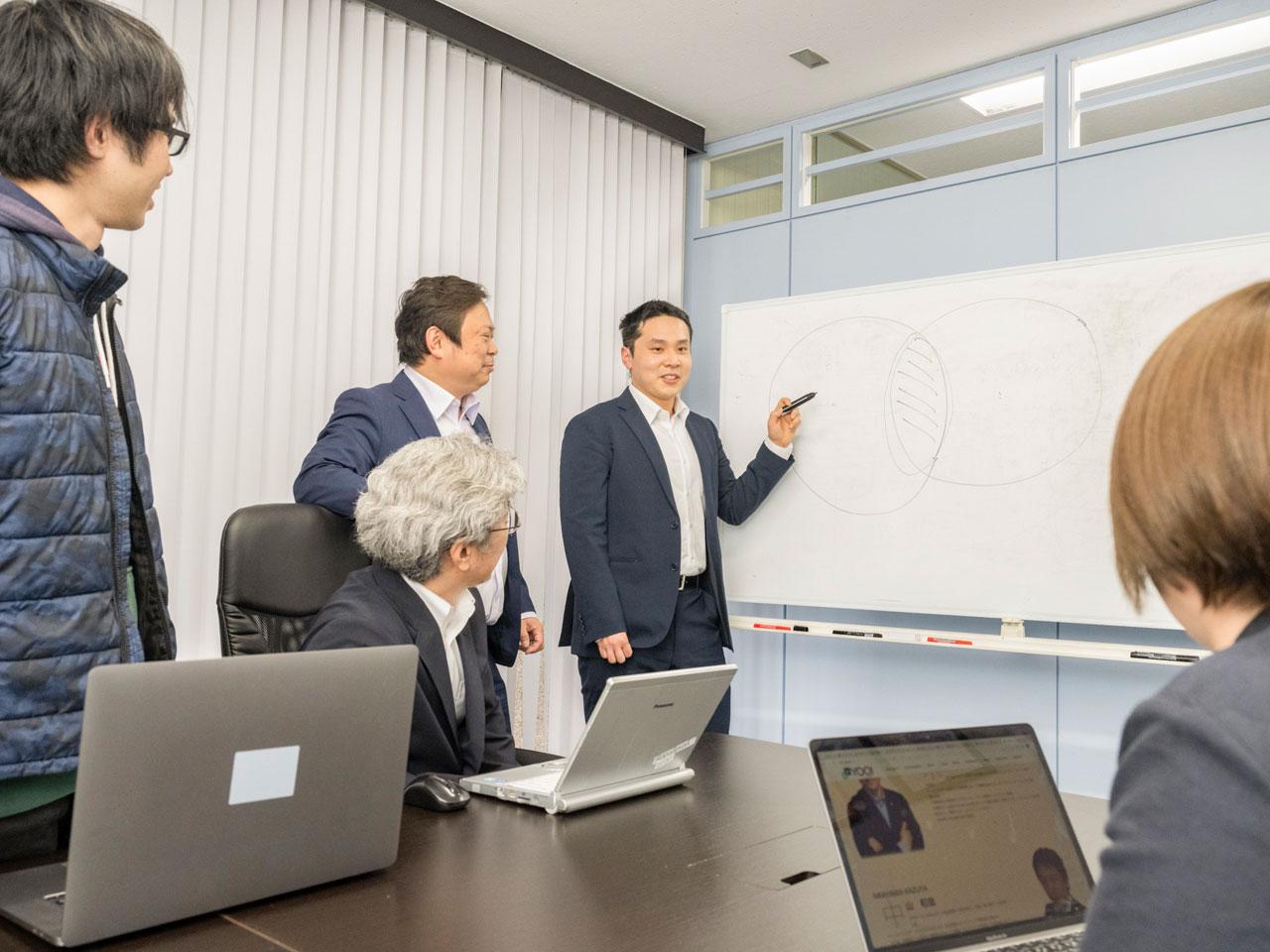 会社として、社員一人ひとりが成長しやすい環境を用意。技術力を高めたいという人にはもってこいの会社だろう。